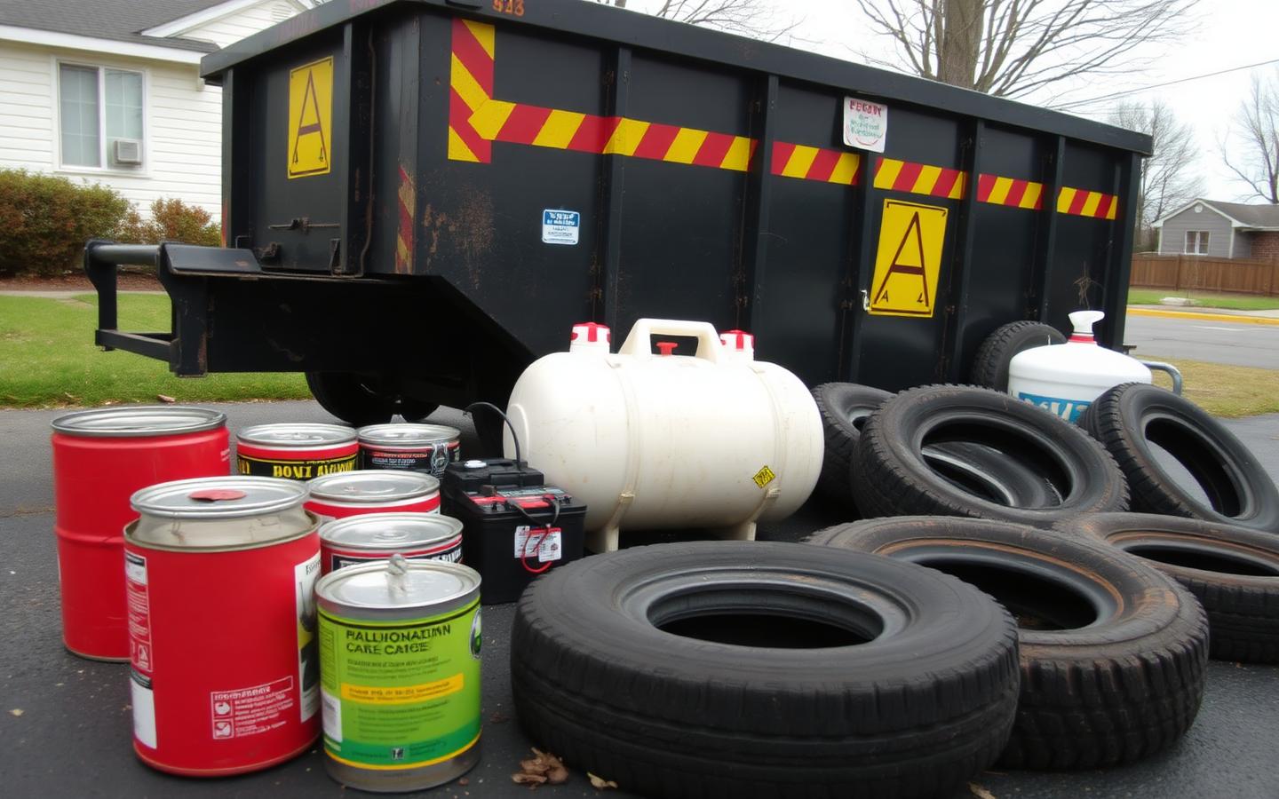 What Can't You Put in a Dumpster?